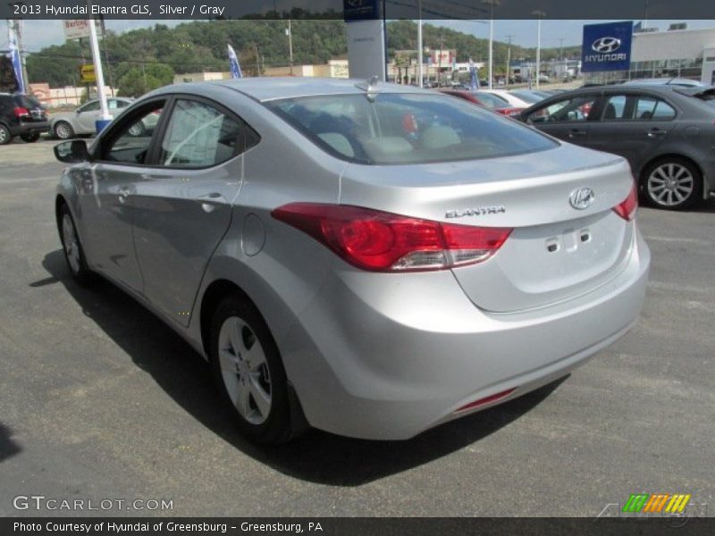 Silver / Gray 2013 Hyundai Elantra GLS
