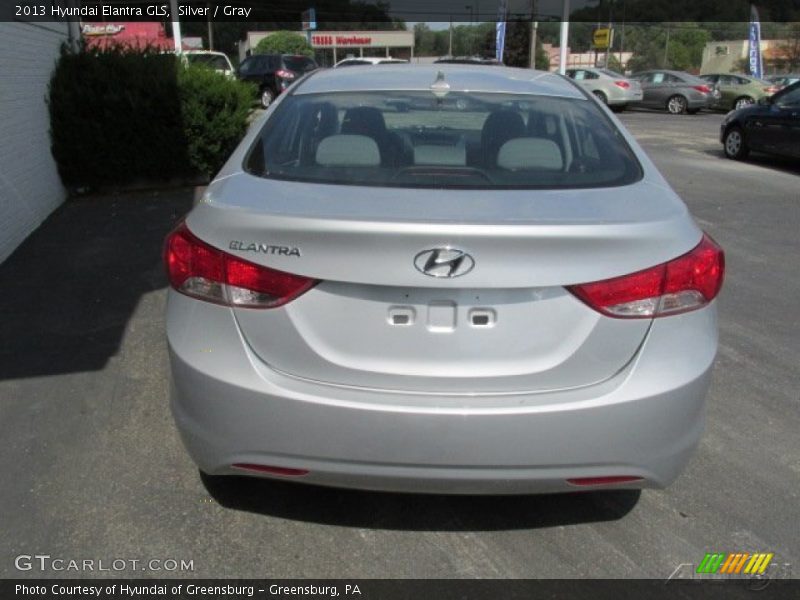 Silver / Gray 2013 Hyundai Elantra GLS