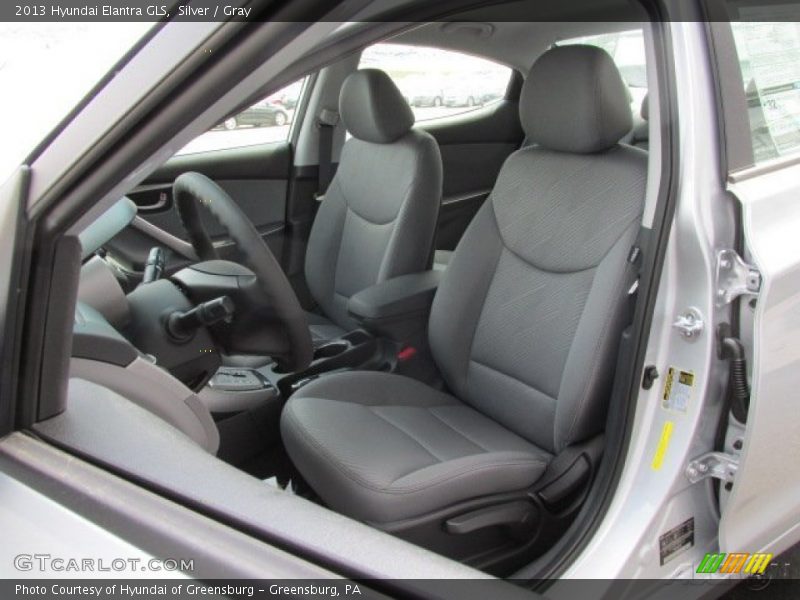 Silver / Gray 2013 Hyundai Elantra GLS