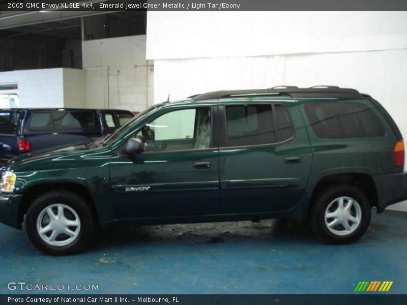 Emerald Jewel Green Metallic / Light Tan/Ebony 2005 GMC Envoy XL SLE 4x4