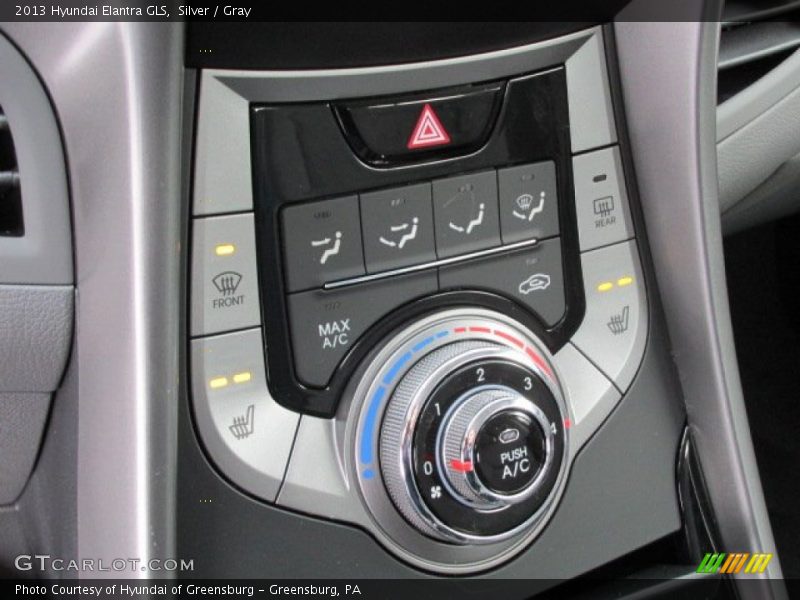 Silver / Gray 2013 Hyundai Elantra GLS