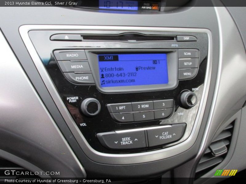 Silver / Gray 2013 Hyundai Elantra GLS