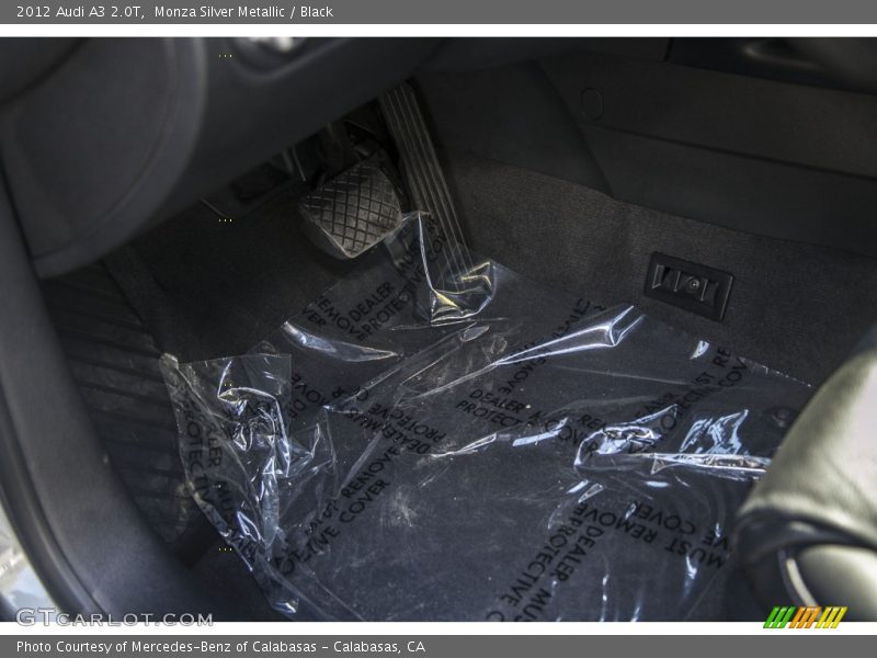 Monza Silver Metallic / Black 2012 Audi A3 2.0T