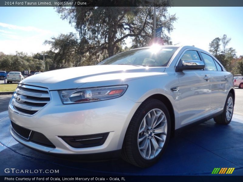 Ingot Silver / Dune 2014 Ford Taurus Limited