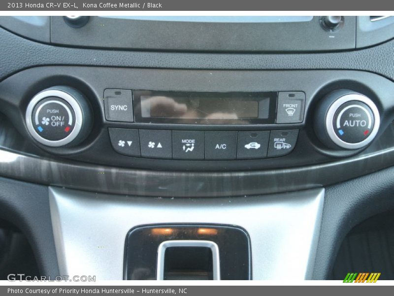 Kona Coffee Metallic / Black 2013 Honda CR-V EX-L