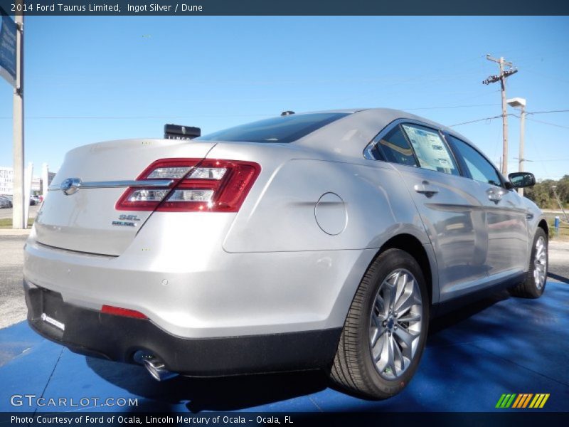 Ingot Silver / Dune 2014 Ford Taurus Limited