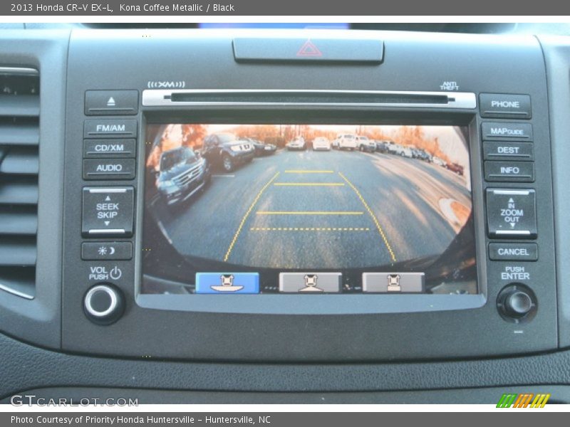 Kona Coffee Metallic / Black 2013 Honda CR-V EX-L