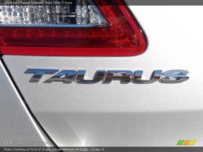 Ingot Silver / Dune 2014 Ford Taurus Limited