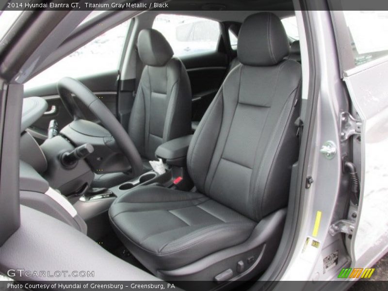 Front Seat of 2014 Elantra GT