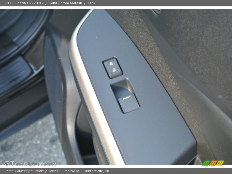 Kona Coffee Metallic / Black 2013 Honda CR-V EX-L