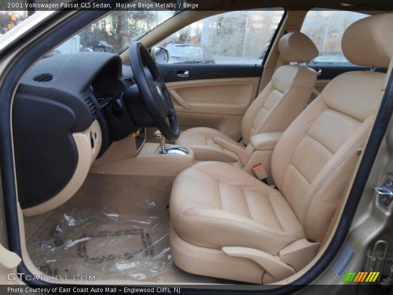 Mojave Beige Metallic / Beige 2001 Volkswagen Passat GLS Sedan