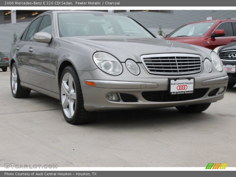 Pewter Metallic / Charcoal 2006 Mercedes-Benz E 320 CDI Sedan