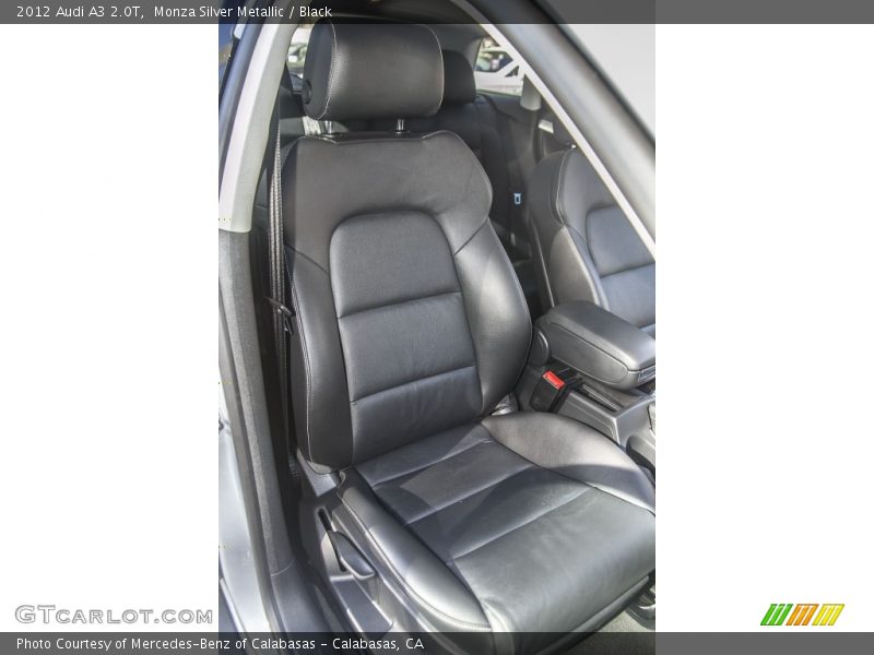 Monza Silver Metallic / Black 2012 Audi A3 2.0T