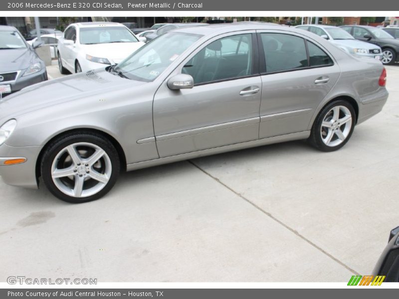 Pewter Metallic / Charcoal 2006 Mercedes-Benz E 320 CDI Sedan