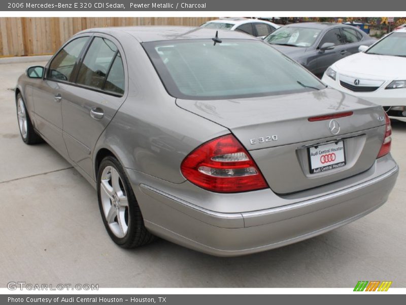 Pewter Metallic / Charcoal 2006 Mercedes-Benz E 320 CDI Sedan