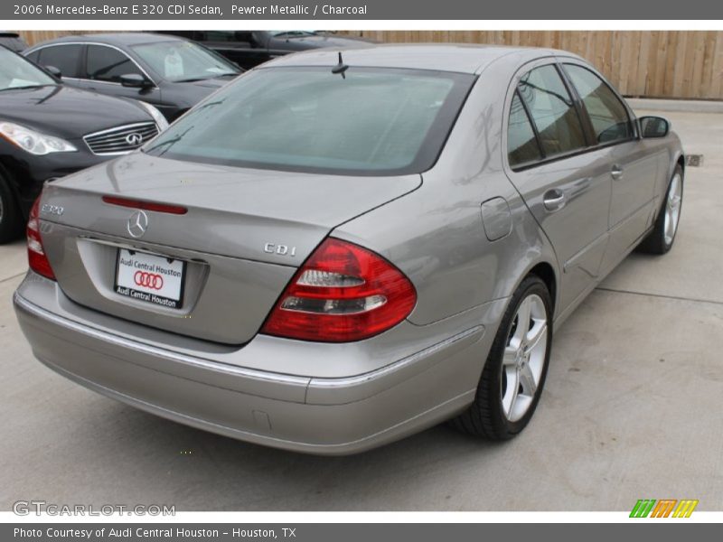 Pewter Metallic / Charcoal 2006 Mercedes-Benz E 320 CDI Sedan