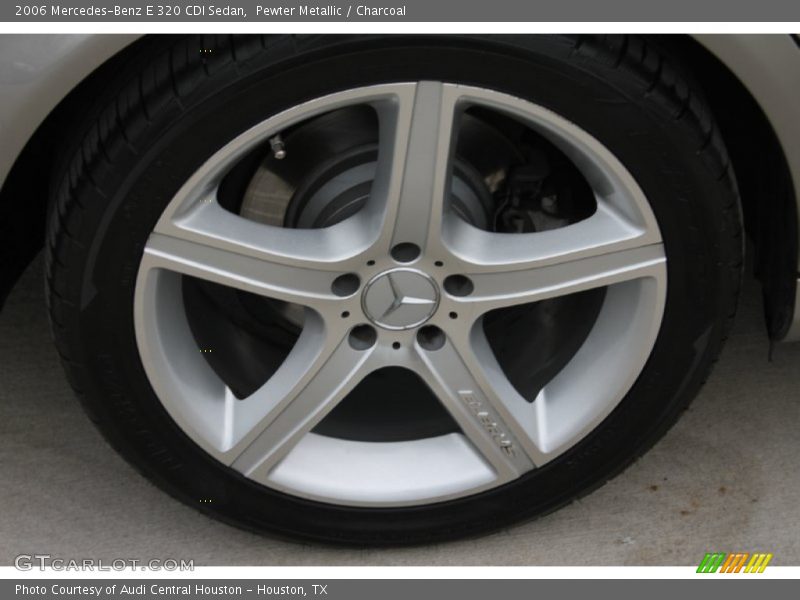 Pewter Metallic / Charcoal 2006 Mercedes-Benz E 320 CDI Sedan