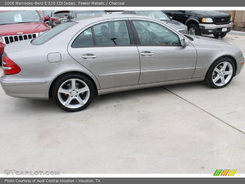 Pewter Metallic / Charcoal 2006 Mercedes-Benz E 320 CDI Sedan