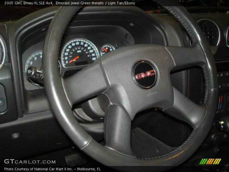 Emerald Jewel Green Metallic / Light Tan/Ebony 2005 GMC Envoy XL SLE 4x4