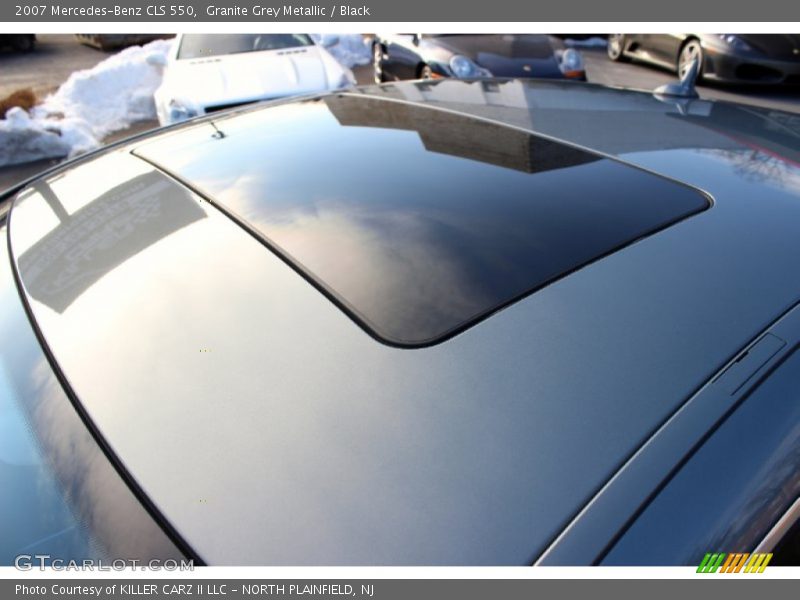 Granite Grey Metallic / Black 2007 Mercedes-Benz CLS 550