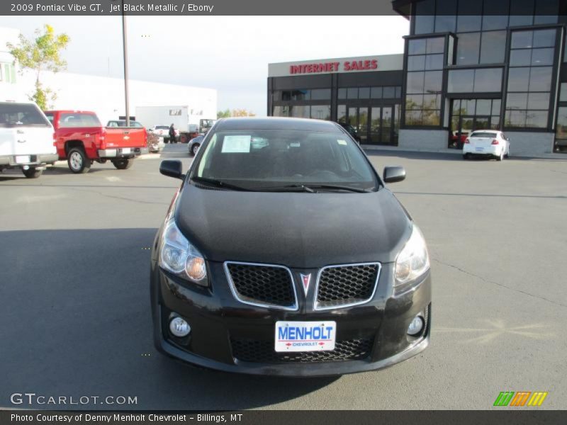 Jet Black Metallic / Ebony 2009 Pontiac Vibe GT