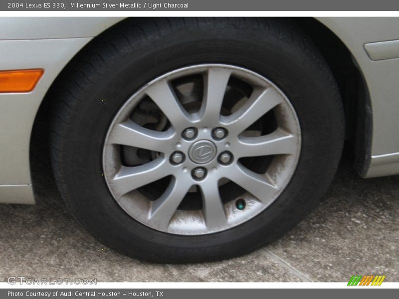 Millennium Silver Metallic / Light Charcoal 2004 Lexus ES 330