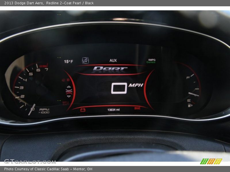 Redline 2-Coat Pearl / Black 2013 Dodge Dart Aero