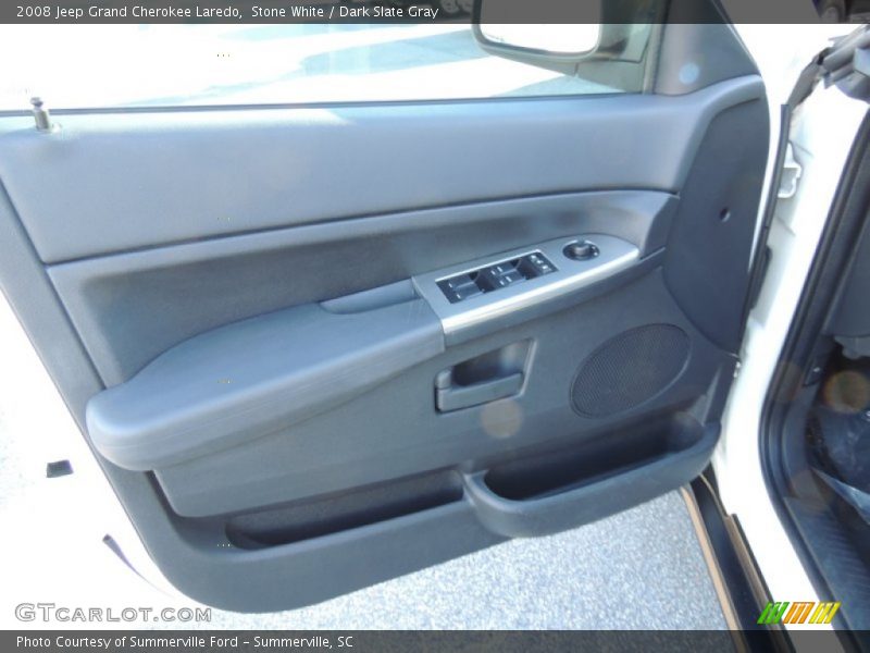 Stone White / Dark Slate Gray 2008 Jeep Grand Cherokee Laredo