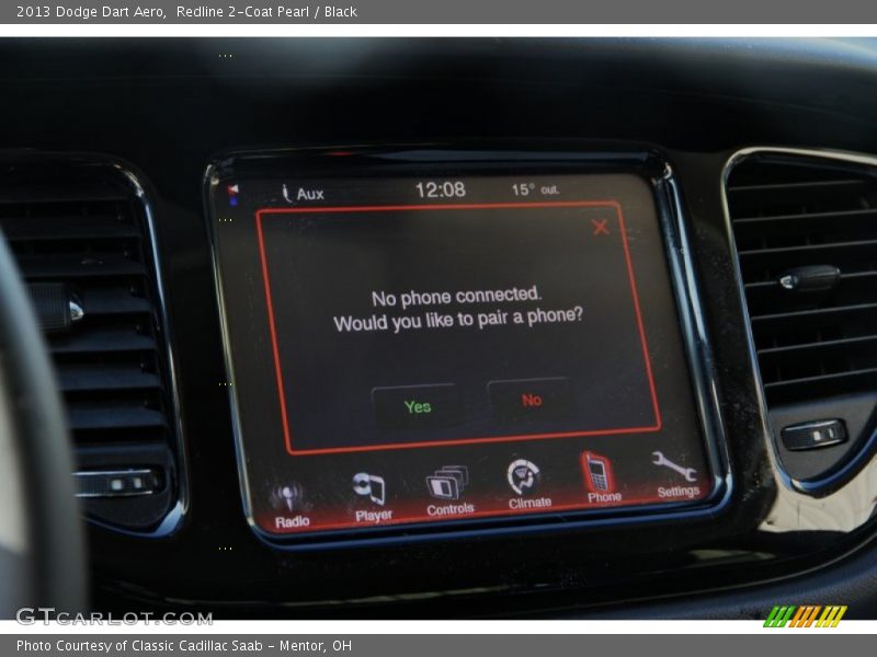 Redline 2-Coat Pearl / Black 2013 Dodge Dart Aero