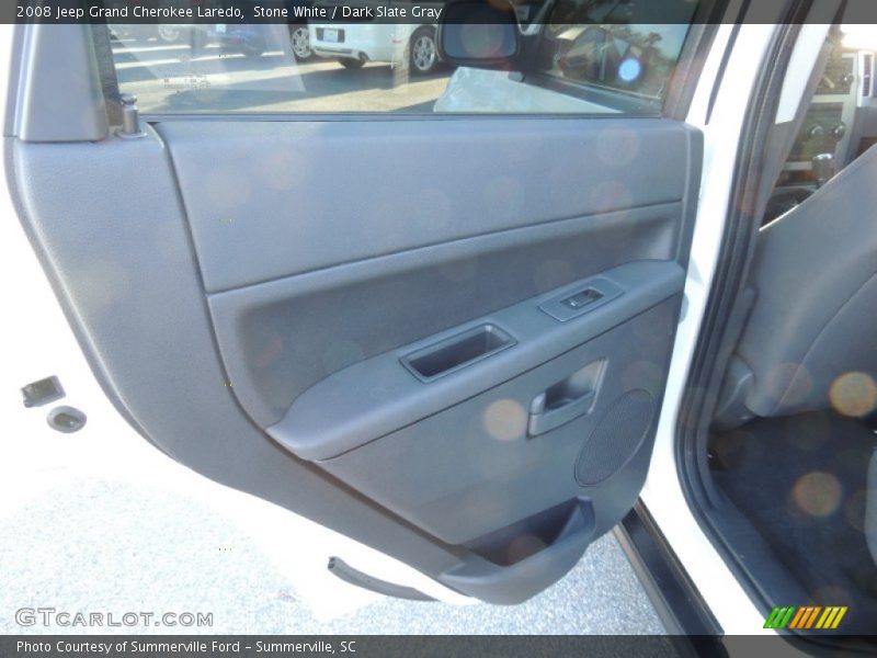 Stone White / Dark Slate Gray 2008 Jeep Grand Cherokee Laredo