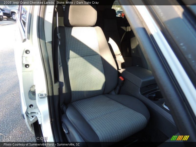 Stone White / Dark Slate Gray 2008 Jeep Grand Cherokee Laredo