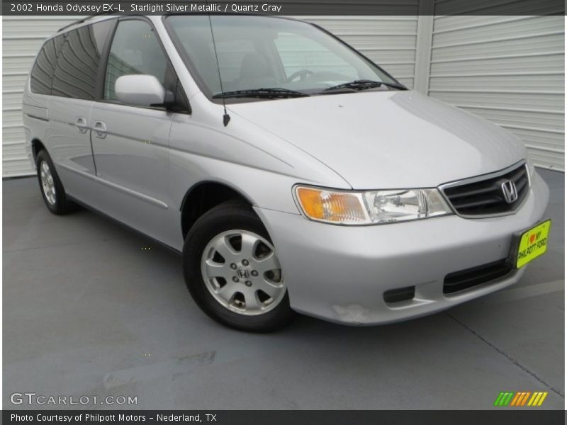 Starlight Silver Metallic / Quartz Gray 2002 Honda Odyssey EX-L