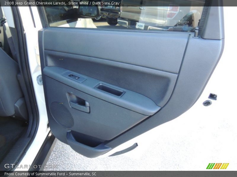 Stone White / Dark Slate Gray 2008 Jeep Grand Cherokee Laredo