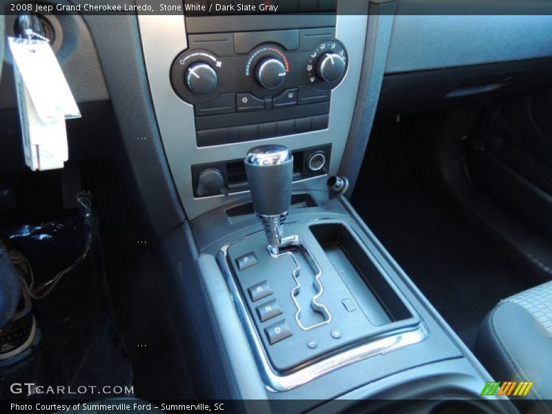 Stone White / Dark Slate Gray 2008 Jeep Grand Cherokee Laredo