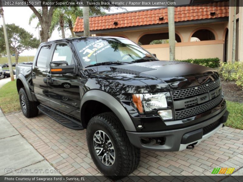 Front 3/4 View of 2012 F150 SVT Raptor SuperCrew 4x4