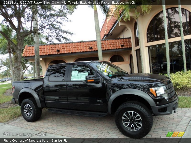  2012 F150 SVT Raptor SuperCrew 4x4 Tuxedo Black Metallic
