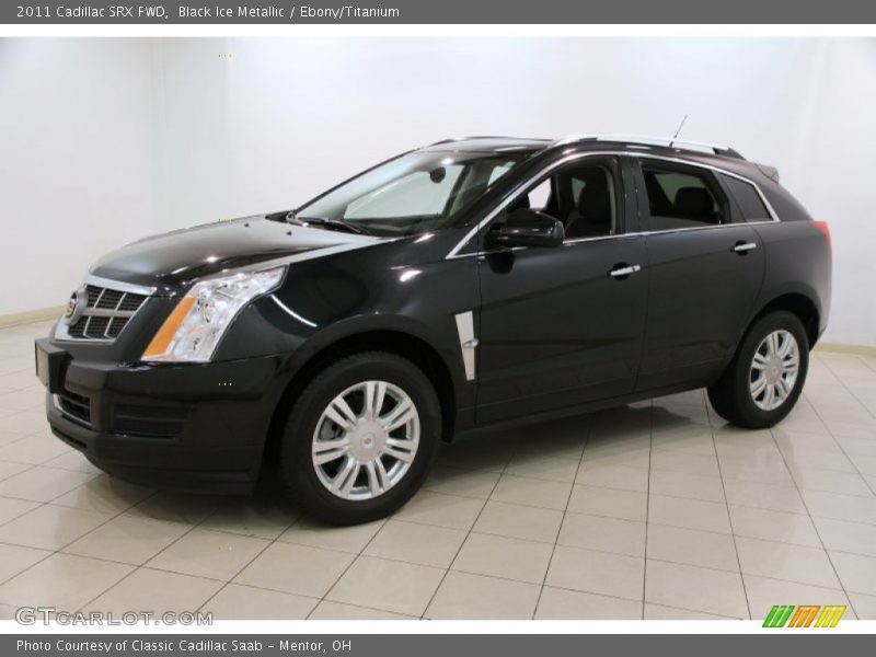 Black Ice Metallic / Ebony/Titanium 2011 Cadillac SRX FWD