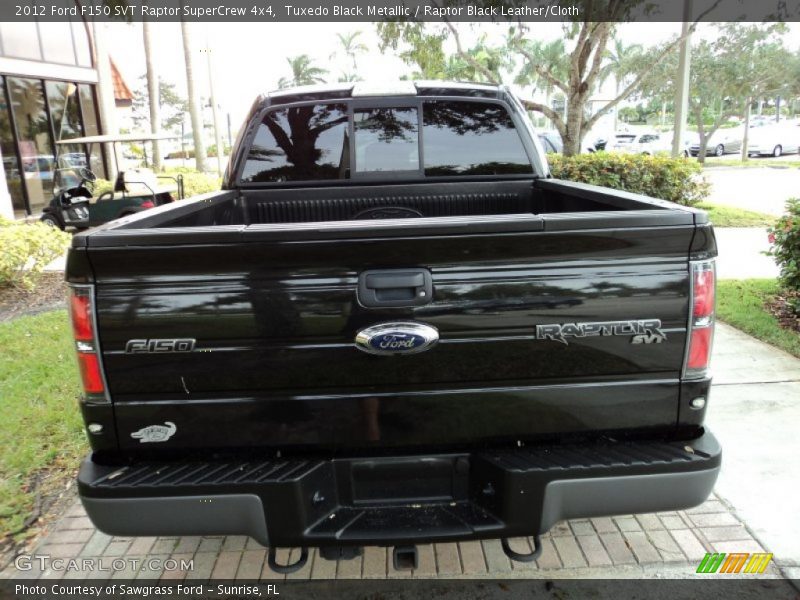 Tuxedo Black Metallic / Raptor Black Leather/Cloth 2012 Ford F150 SVT Raptor SuperCrew 4x4