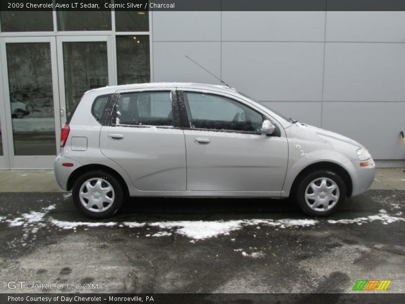 Cosmic Silver / Charcoal 2009 Chevrolet Aveo LT Sedan