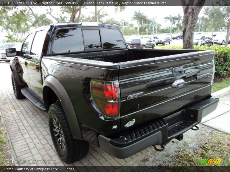 Tuxedo Black Metallic / Raptor Black Leather/Cloth 2012 Ford F150 SVT Raptor SuperCrew 4x4