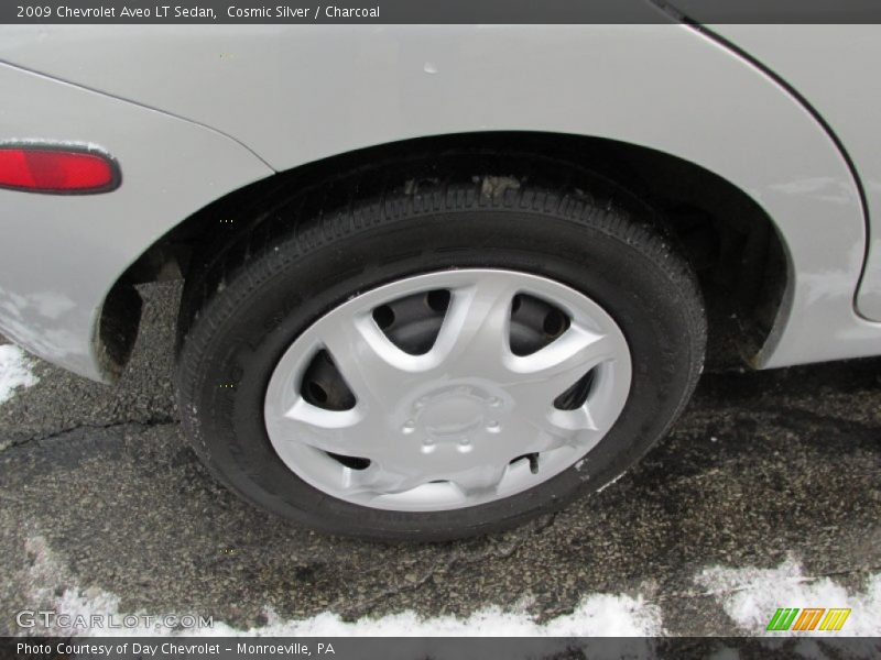 Cosmic Silver / Charcoal 2009 Chevrolet Aveo LT Sedan