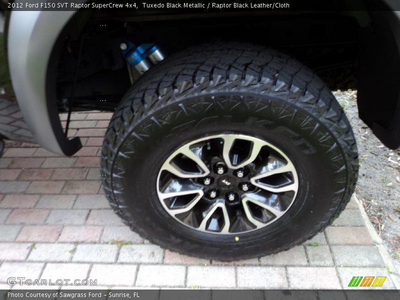 Tuxedo Black Metallic / Raptor Black Leather/Cloth 2012 Ford F150 SVT Raptor SuperCrew 4x4