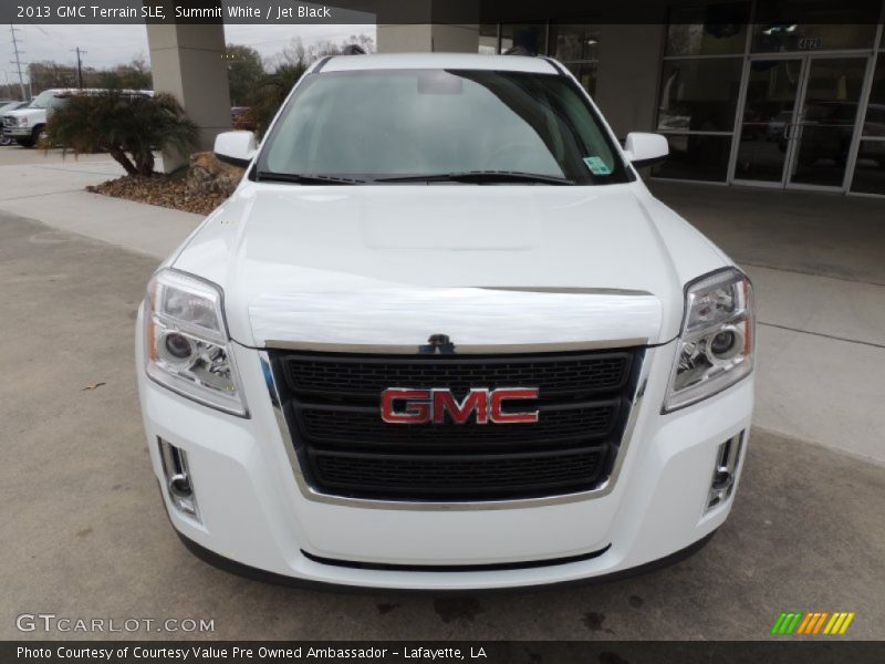 Summit White / Jet Black 2013 GMC Terrain SLE