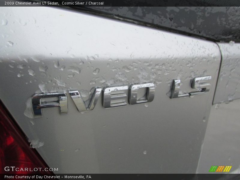 Cosmic Silver / Charcoal 2009 Chevrolet Aveo LT Sedan