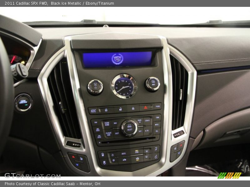 Black Ice Metallic / Ebony/Titanium 2011 Cadillac SRX FWD