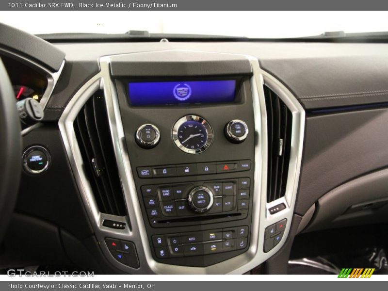 Black Ice Metallic / Ebony/Titanium 2011 Cadillac SRX FWD