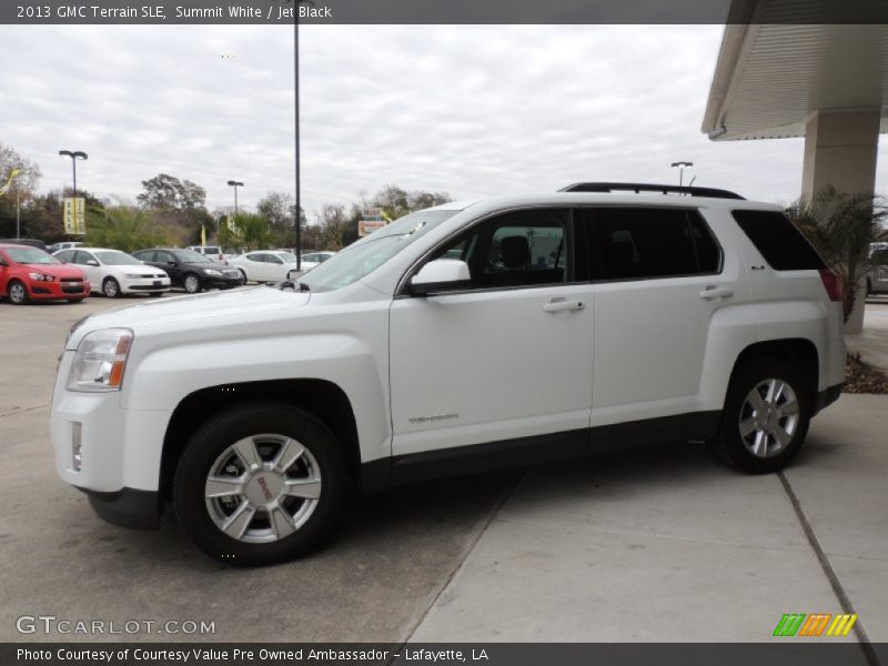 Summit White / Jet Black 2013 GMC Terrain SLE