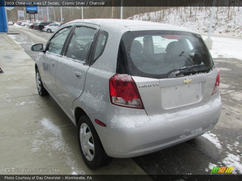 Cosmic Silver / Charcoal 2009 Chevrolet Aveo LT Sedan