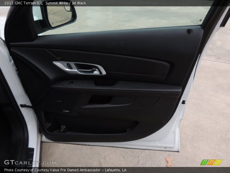 Summit White / Jet Black 2013 GMC Terrain SLE