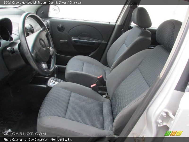 Cosmic Silver / Charcoal 2009 Chevrolet Aveo LT Sedan